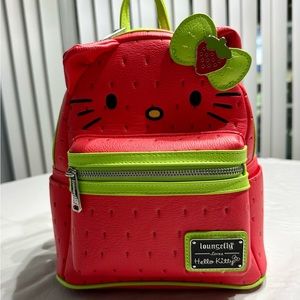 Loungefly Hello Kitty Strawberry Mini Backpack